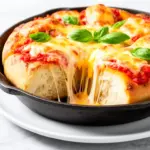 after-school cheesy pizza pull-apart bread - featured image