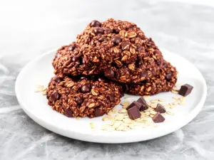 after-school no-bake chocolate oat cookies - featured image
