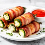 bacon wrapped jalapeno poppers - featured image