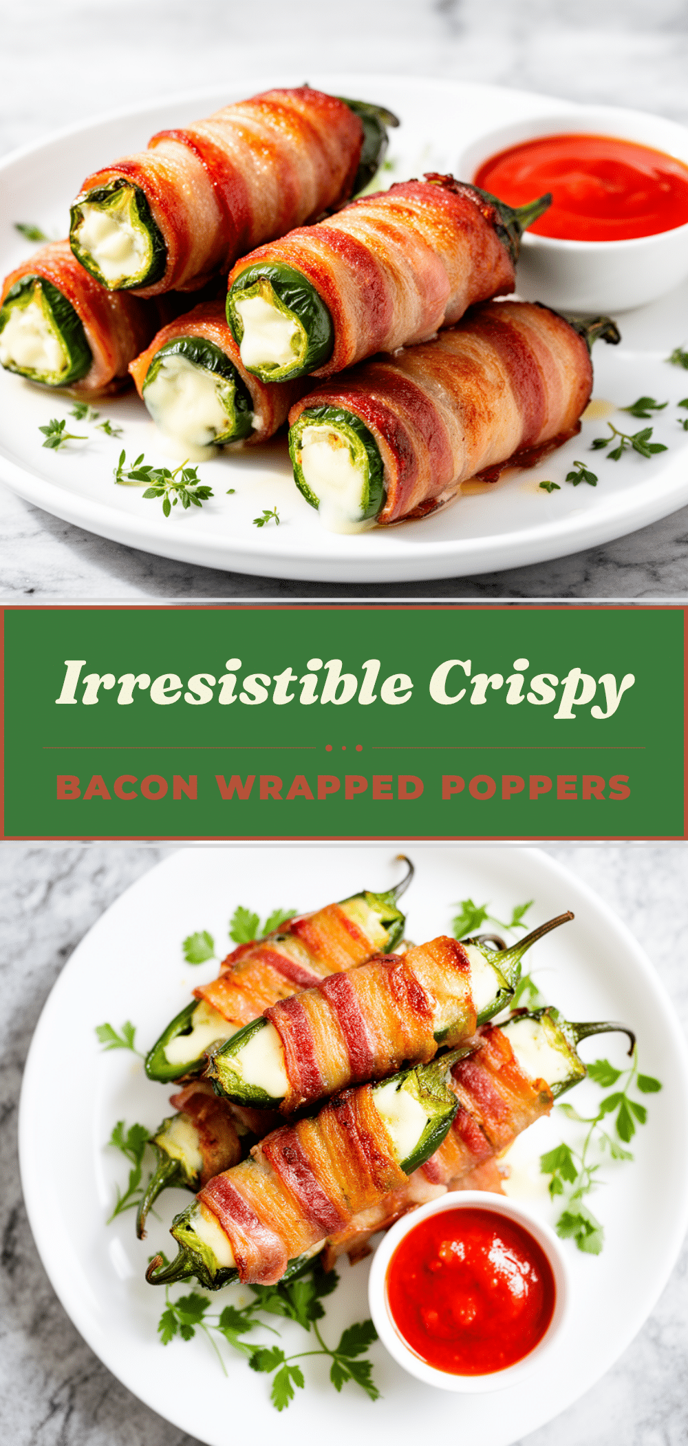 Game Day Bacon Wrapped Jalapeno Poppers Recipe Easy Crowd-Pleaser 5 bacon wrapped jalapeno poppers recipe