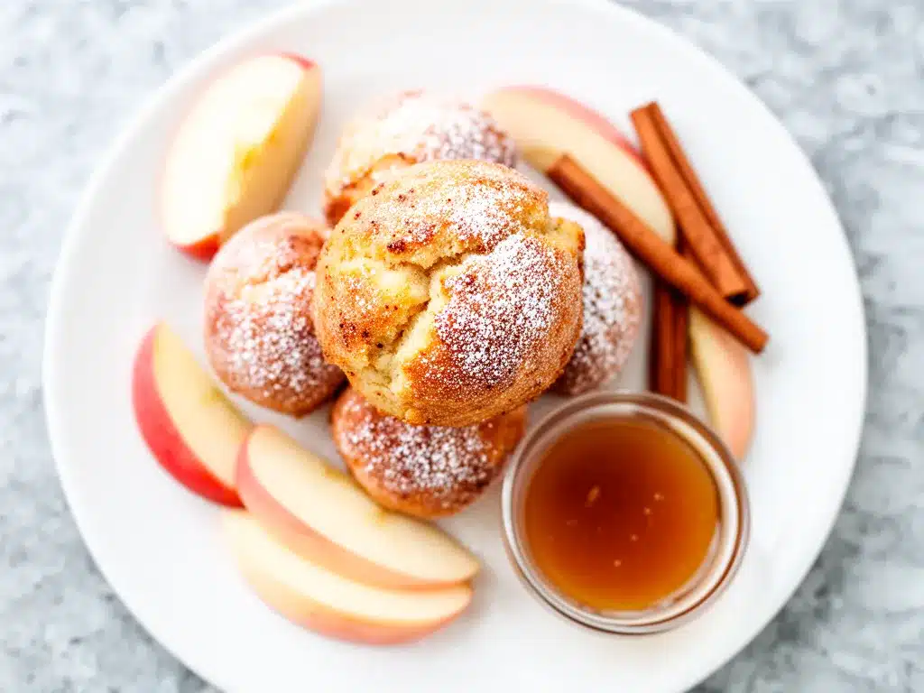 Back-to-School Baked Apple Cider Donut Holes Easy Recipe for Busy Weeknights 4 baked apple cider donut holes preparation steps