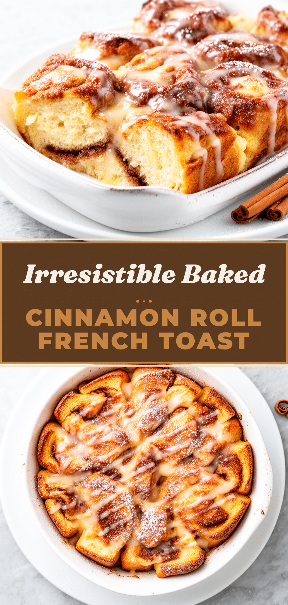 Baked Cinnamon Roll French Toast Casserole Easy Recipe with Simple Ingredients 5 baked cinnamon roll French toast casserole recipe