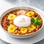 Banana Bread Baked Oatmeal - featured image