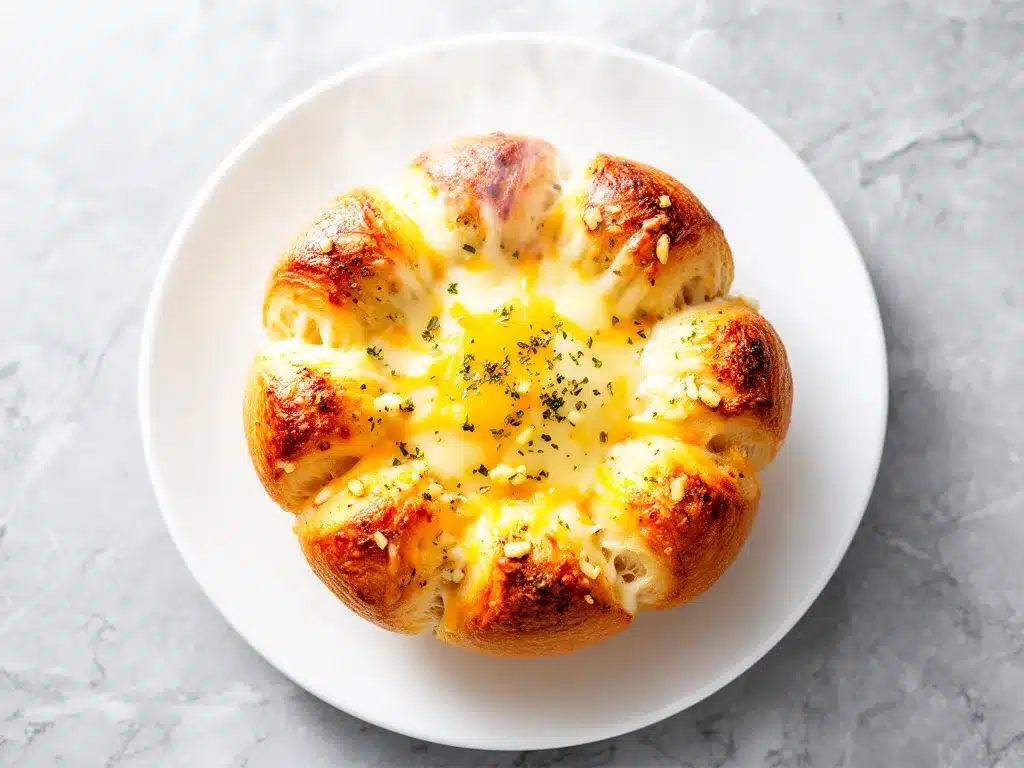 Cheesy Garlic Pull-Apart Bread: 30-Minute Party Favorite 4 cheesy garlic pull apart bread preparation steps