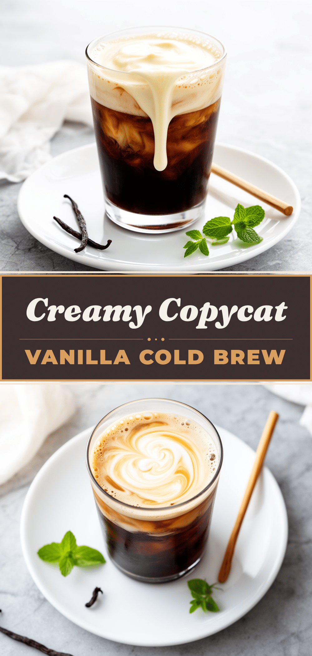 Copycat Vanilla Sweet Cream Cold Brew Recipe Easy Homemade with Simple Ingredients 5 copycat vanilla sweet cream cold brew recipe