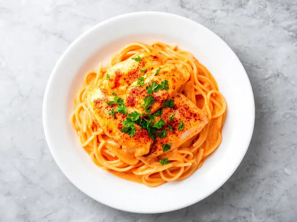 Creamy Cajun Chicken Pasta Recipe Easy 30-Minute Weeknight Dinner Idea 4 creamy cajun chicken pasta preparation steps