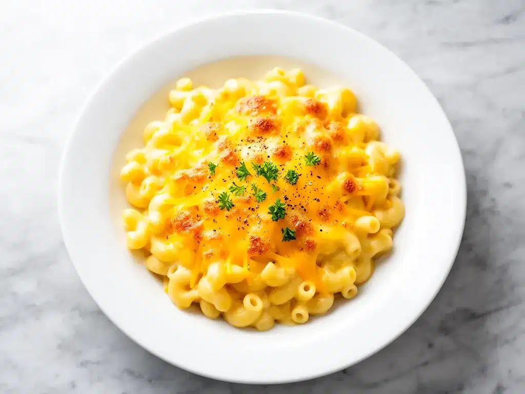 Creamy Macaroni and Cheese Recipe 5 Steps for Extra Cheesy Sauce 4 creamy macaroni and cheese recipe preparation steps