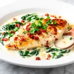 creamy tuscan garlic chicken - featured image