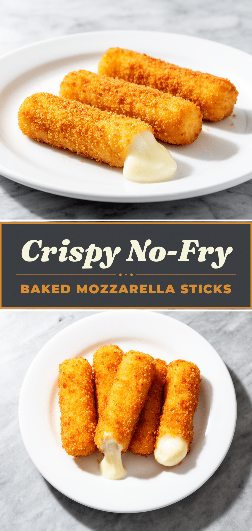 Crispy Baked Mozzarella Sticks Easy No-Fry Snack Recipe 5 crispy baked mozzarella sticks recipe