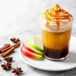 fall caramel apple cider cold brew - featured image