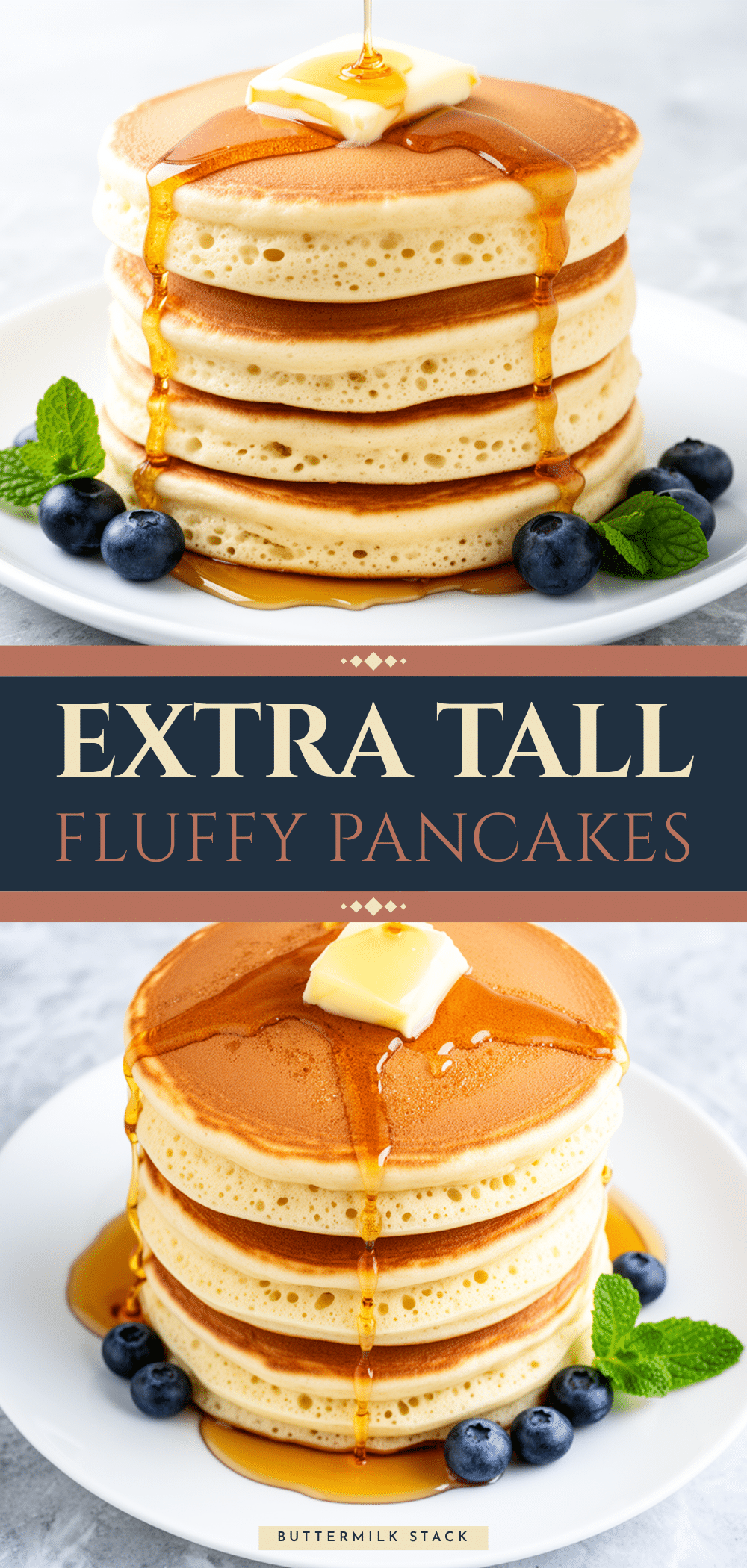 Fluffy Buttermilk Pancakes Recipe Easy 5-Ingredient Weeknight Breakfast 5 fluffy buttermilk pancakes recipe