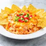 game day buffalo chicken dip - featured image