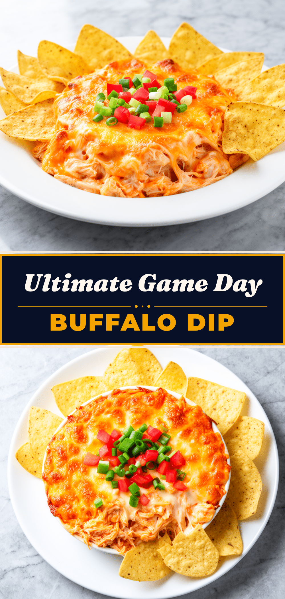 Game Day Buffalo Chicken Dip Recipe with Crispy Tortilla Chips Everyone Loves 5 game day buffalo chicken dip recipe