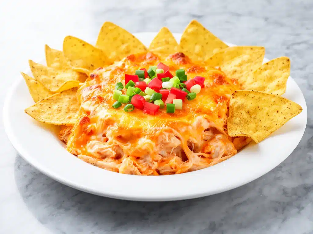 game day buffalo chicken dip - featured image