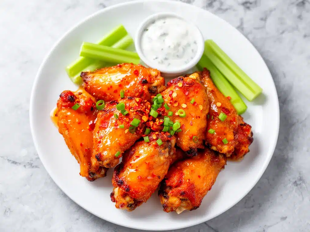 Game Day Honey Sriracha Baked Chicken Wings Recipe Easy and Irresistible 4 game day honey sriracha baked chicken wings preparation steps