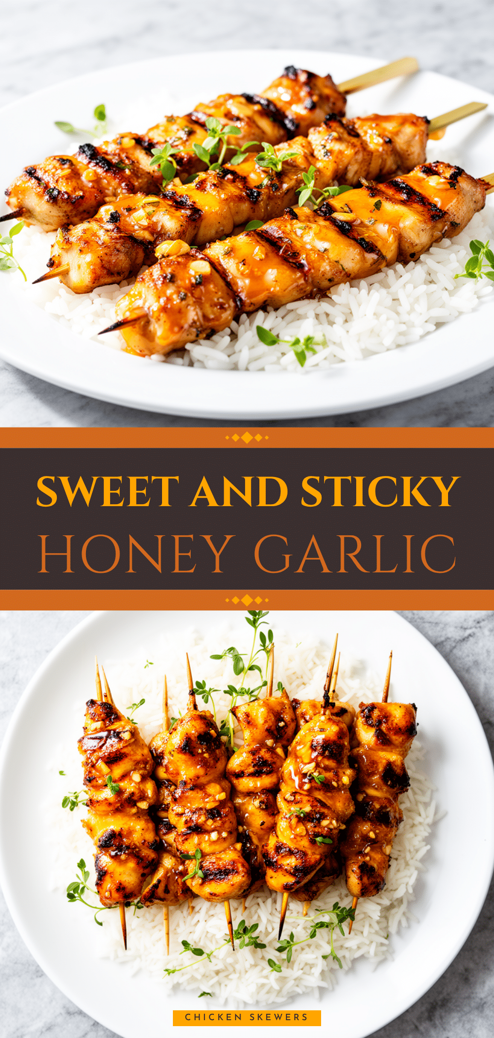 Labor Day Grilled Honey Garlic Chicken Skewers Easy Recipe for Busy Weeknights 5 grilled honey garlic chicken skewers recipe