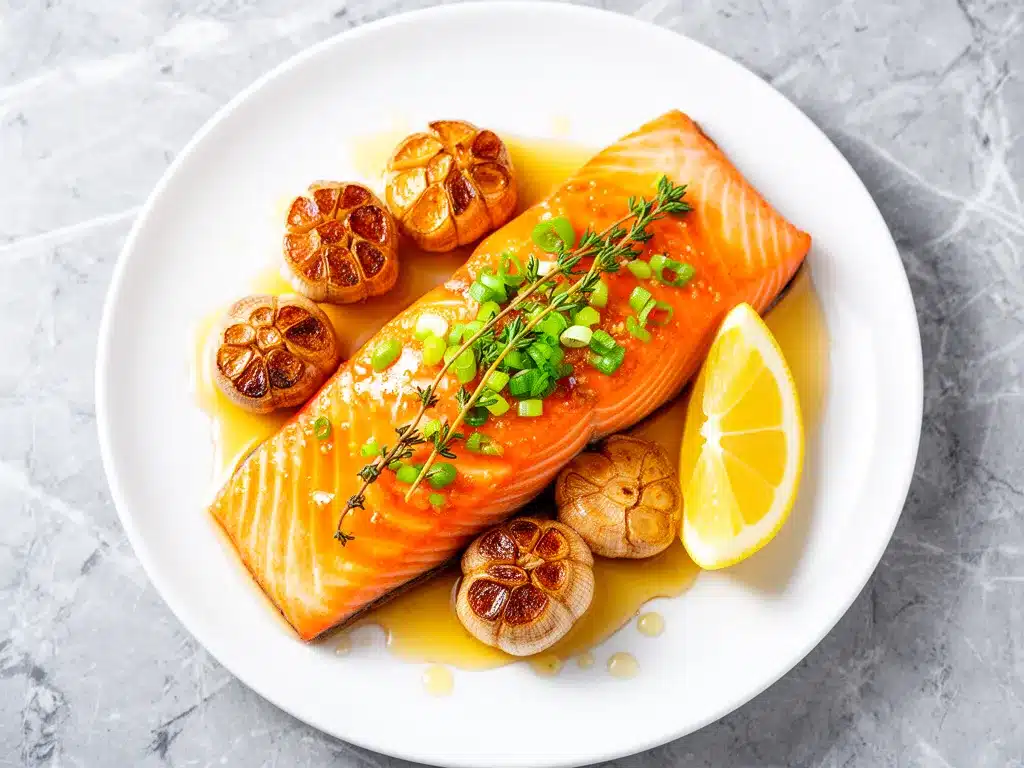 Honey Garlic Glazed Salmon Recipe 5 Easy Sheet Pan Dinners to Make on Repeat 4 honey garlic glazed salmon recipe preparation steps