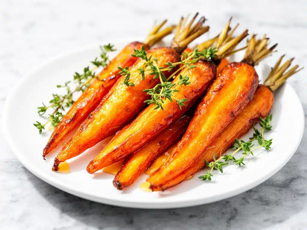 honey roasted carrots - featured image