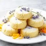 Lemon Lavender Shortbread Cookies - featured image