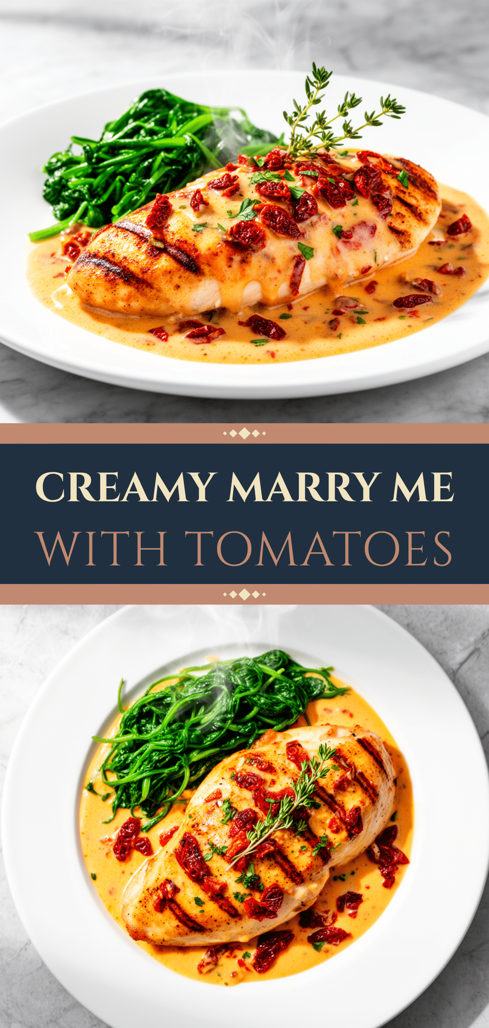 Marry Me Chicken Recipe Easy Creamy Sun-Dried Tomato Sauce Your Family Will Crave 2 Marry Me Chicken recipe