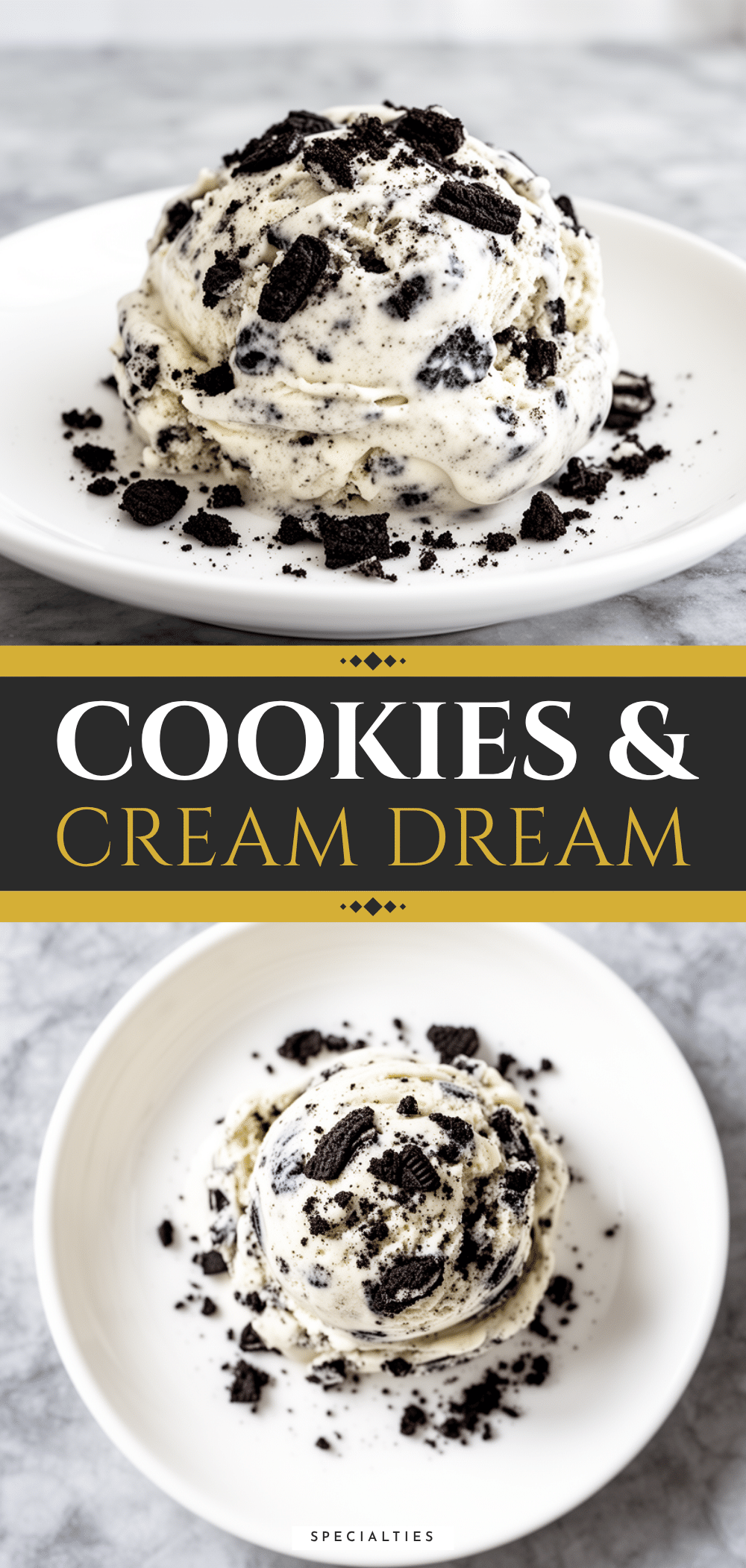 No-Churn Cookies and Cream Ice Cream: Easy No-Bake Dessert 5 no-churn cookies and cream ice cream recipe