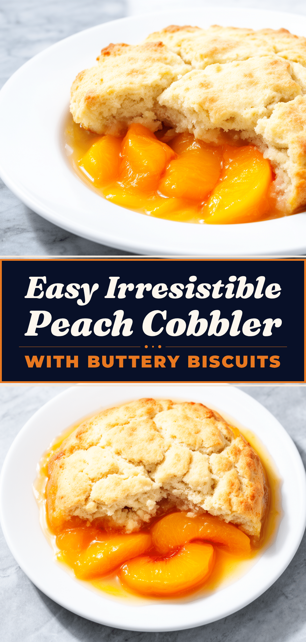 Peach Cobbler with Buttery Biscuit Topping Easy Weeknight Dessert Recipe 5 peach cobbler with buttery biscuit topping recipe