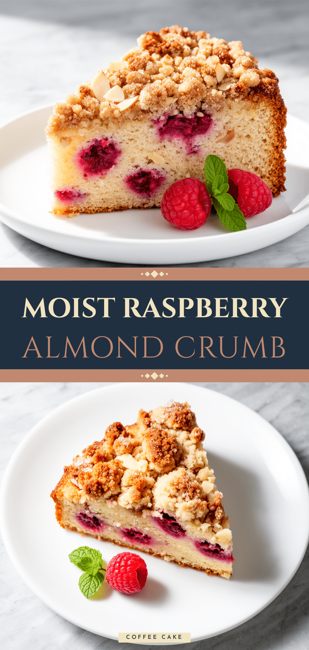 Raspberry Almond Crumb Coffee Cake: 3 Easy Bites 5 Raspberry Almond Crumb Coffee Cake recipe