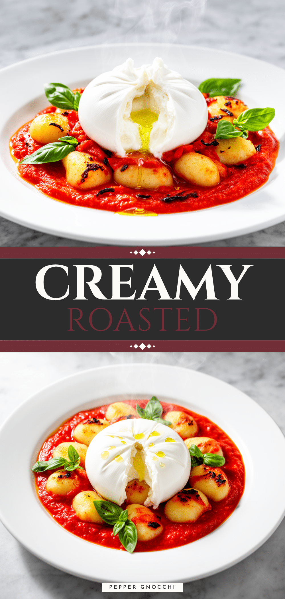 Roasted Red Pepper Gnocchi with Burrata: The Best Easy Recipe 5 Roasted Red Pepper Gnocchi with Burrata recipe
