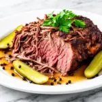 slow cooker Mississippi pot roast - featured image