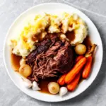 Slow Cooker Mississippi Pot Roast - featured image
