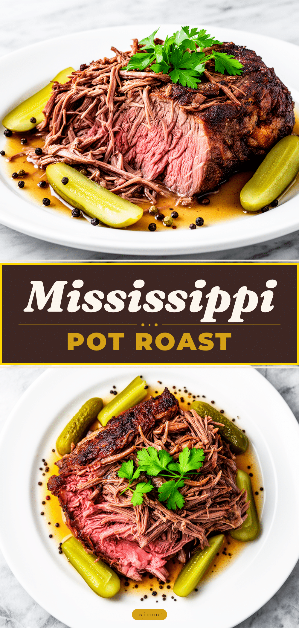Slow Cooker Mississippi Pot Roast: 6-Ingredient Easy Dinner 5 slow cooker Mississippi pot roast recipe
