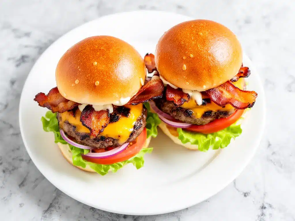 Smoky Bacon Cheeseburger Sliders Easy Recipe for Labor Day Gatherings 4 smoky bacon cheeseburger sliders preparation steps