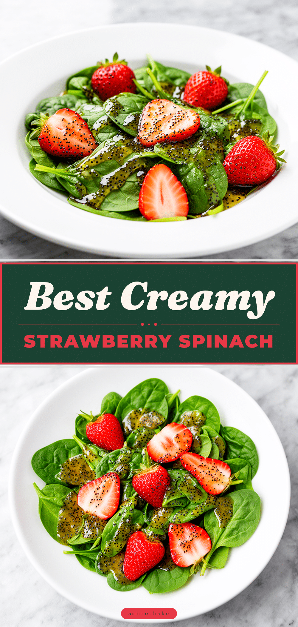 Strawberry Spinach Salad: The Best Easy Recipe 5 strawberry spinach salad recipe