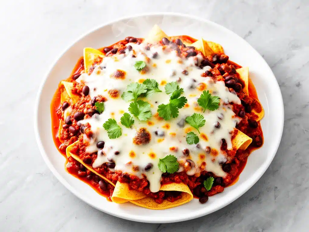 Vegetarian Black Bean Enchilada Bake: Easy 30-Minute Dinner 4 Vegetarian Black Bean Enchilada Bake preparation steps