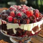 berry trifle recipe - featured image
