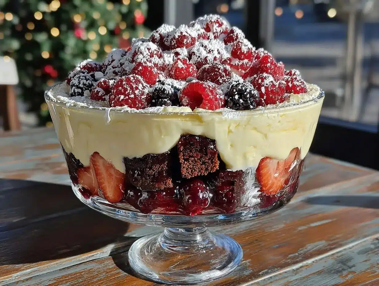 Berry Trifle Recipe: Easy Budget-Friendly Labor Day Dessert 4 berry trifle recipe preparation steps