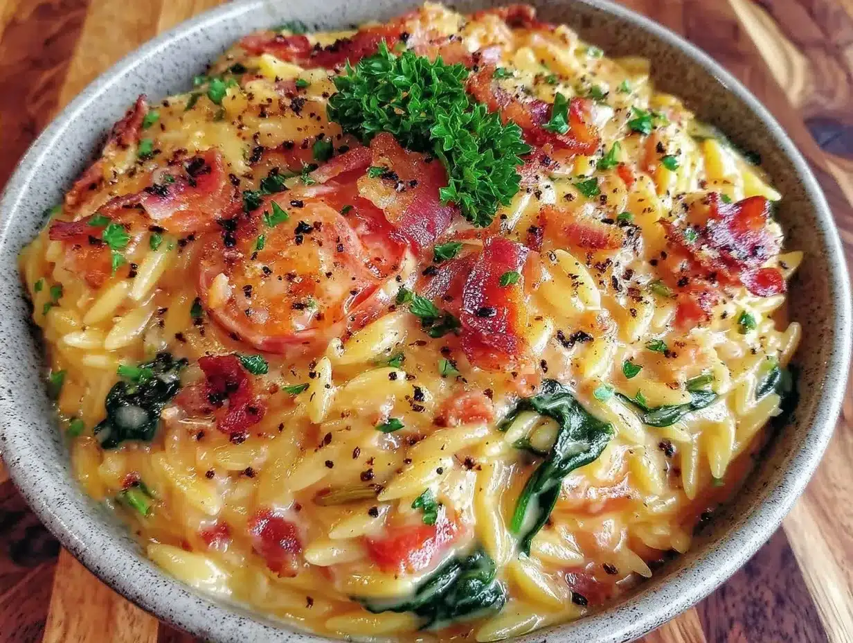 Creamy Orzo Pasta: Budget-Friendly Family Dinner 4 creamy orzo pasta preparation steps