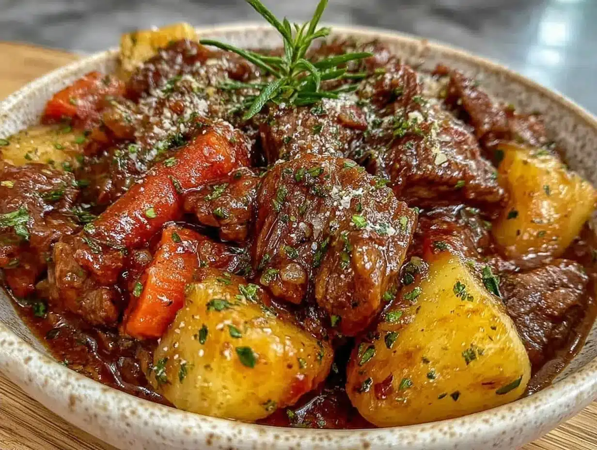 Crockpot Beef Stew: Best Budget-Friendly Family Meal 4 crockpot beef stew preparation steps