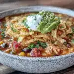 crockpot chicken tortilla soup - featured image