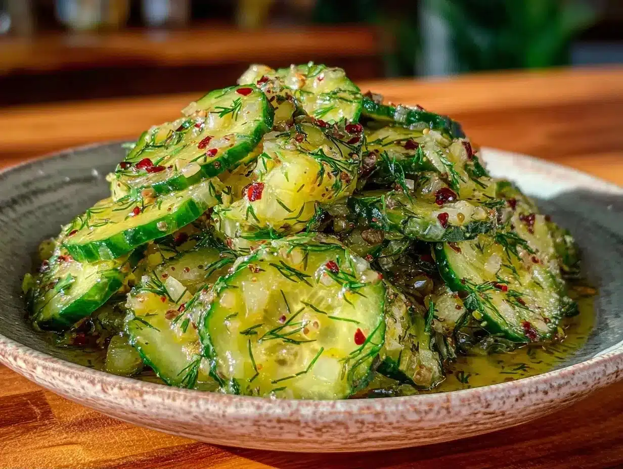 End of Summer Cucumber Salad: Best Budget-Friendly Make-Ahead Side 4 end of summer cucumber salad preparation steps