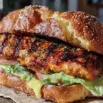 end of summer grilled chicken sandwich - featured image