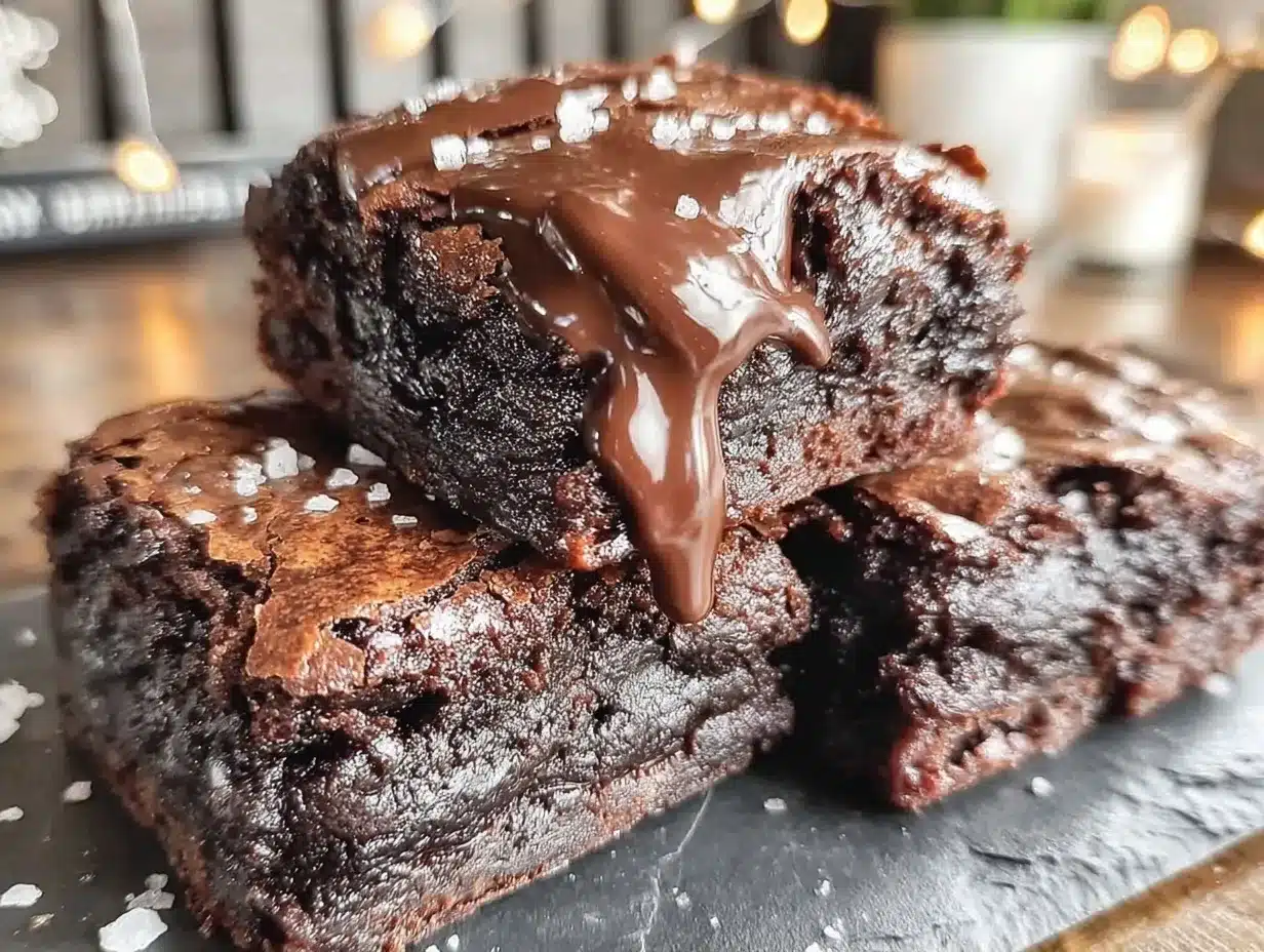 Fudgy Brownie Bars: 5-Ingredient Budget Dessert 4 fudgy brownie bars preparation steps