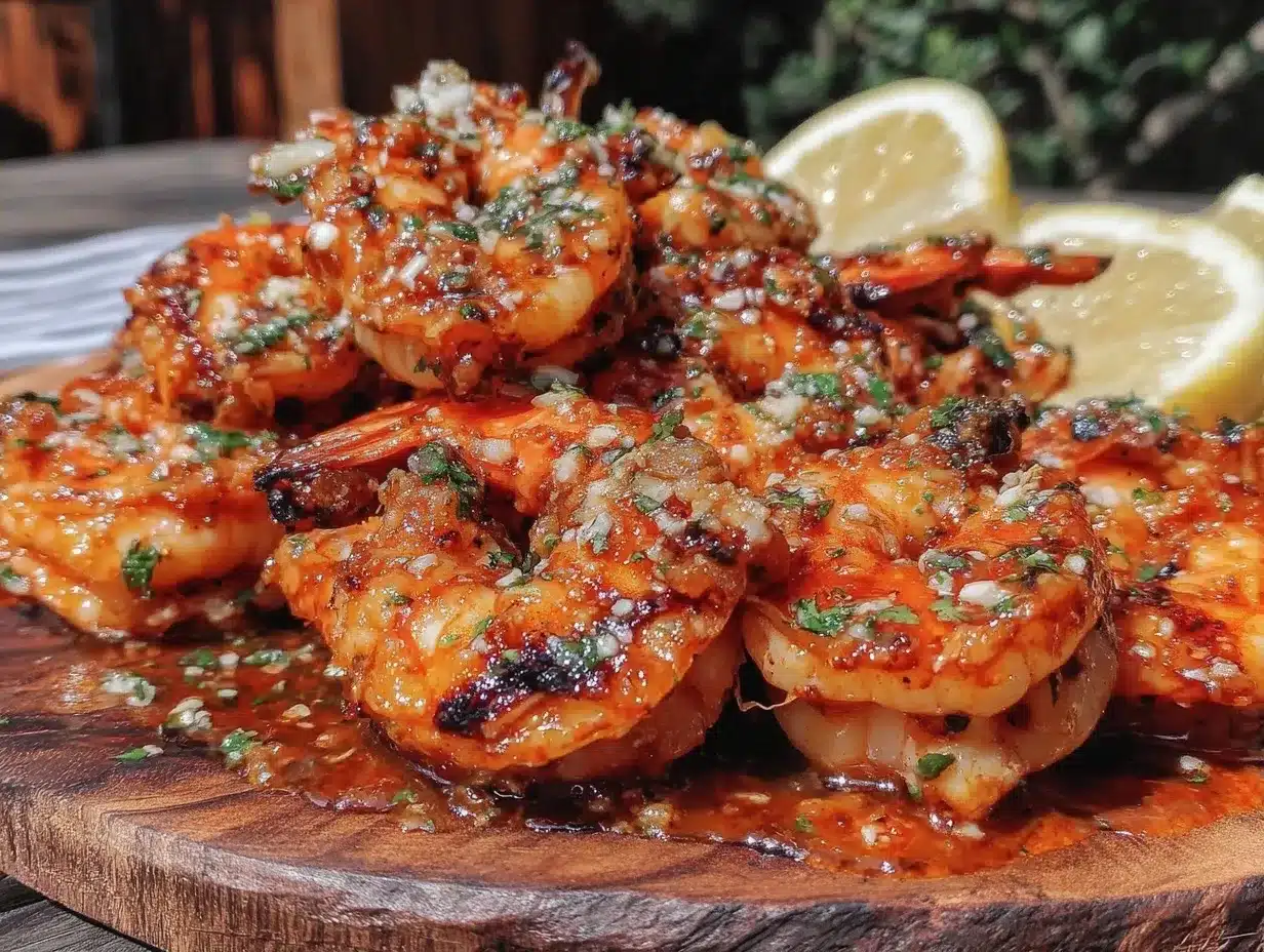 Grilled Shrimp with Lemon Herb Sauce: Easy Budget-Family Dinner 4 Grilled Shrimp with Lemon Herb Sauce preparation steps