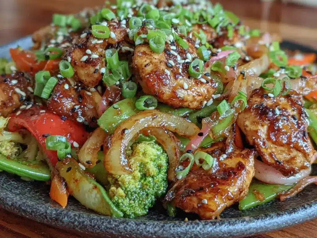 Healthy Chicken and Vegetable Stir Fry - featured image