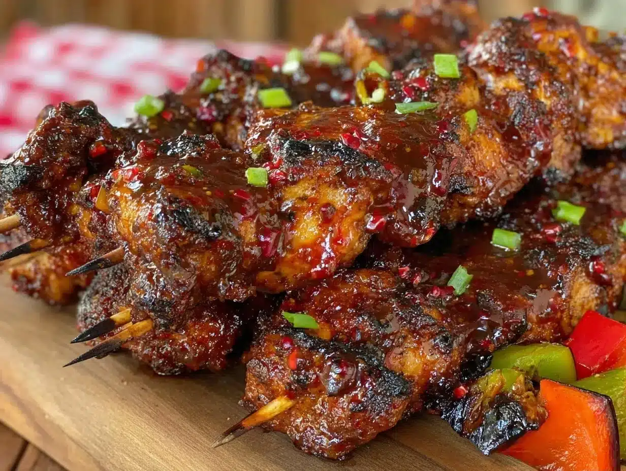 Labor Day BBQ Chicken Skewers: Easy Budget-Friendly Recipe 4 Labor Day BBQ Chicken Skewers preparation steps