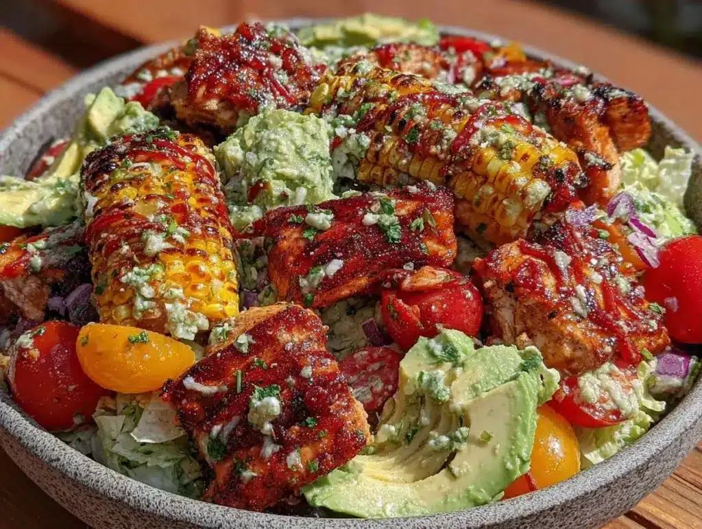 Labor Day Grilled Chicken Salad - featured image