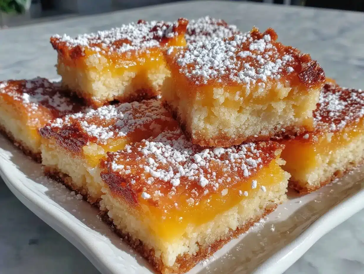 Lemon Bars: Easy & Budget-Friendly Shortbread Crust 4 lemon bars with buttery shortbread crust preparation steps