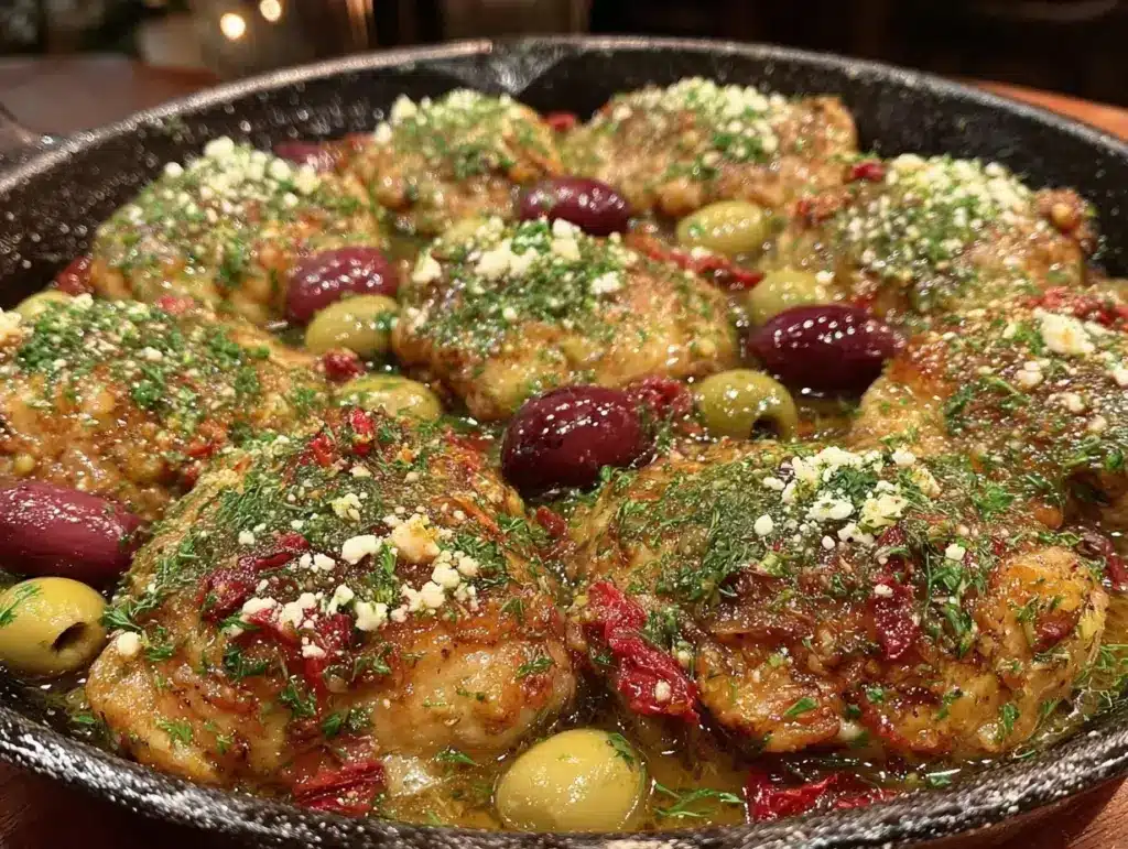 Mediterranean Chicken Skillet - featured image