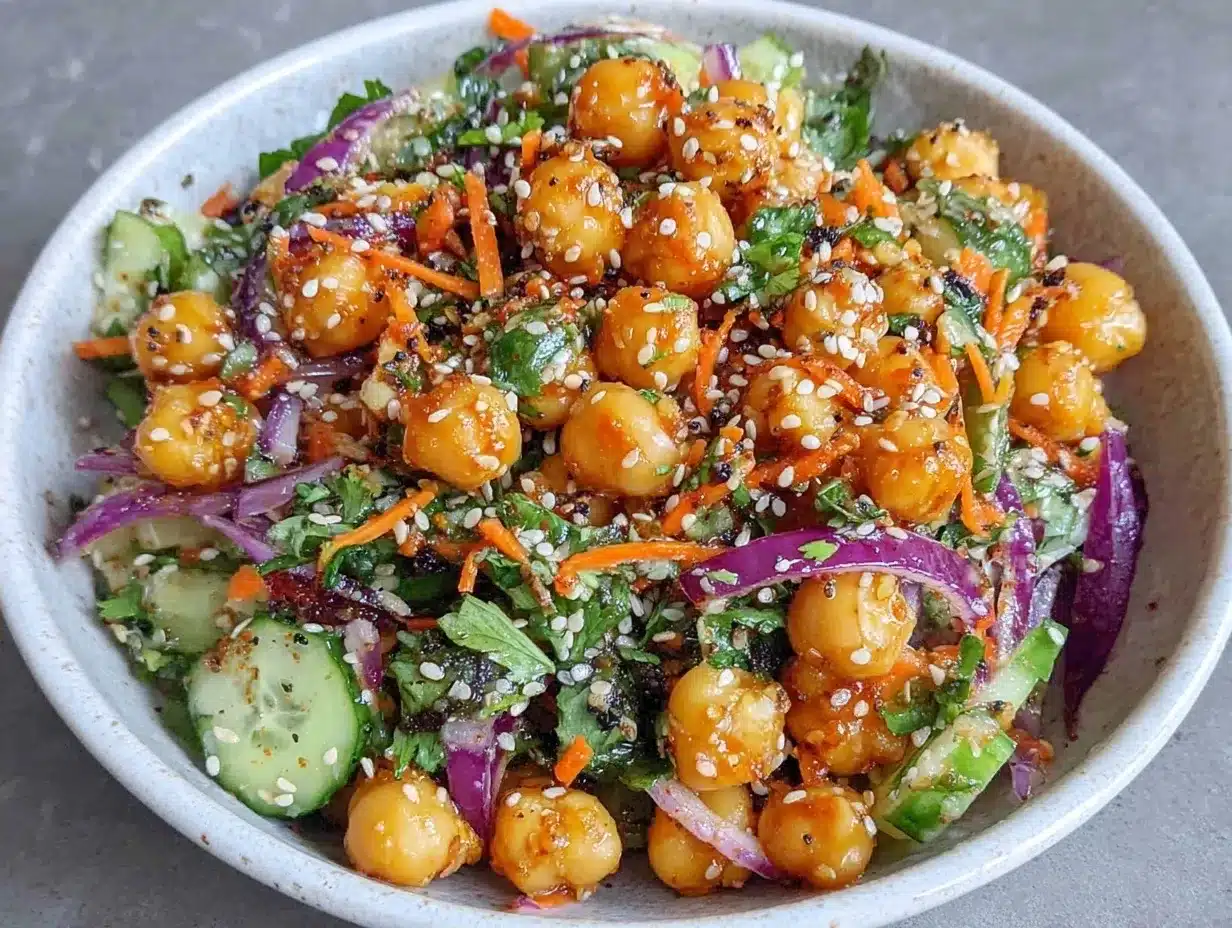 Mediterranean Chickpea Salad: 10-Min Family Meal Prep 4 Mediterranean Chickpea Salad preparation steps