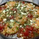Mediterranean shrimp skillet - featured image